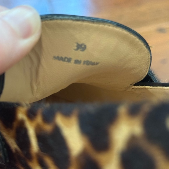 Longchamp Le Pliage Genuine Calf Hair Penny Loafer (size 39) - Picture 7 of 8